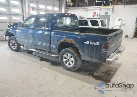 2004 Dodge Dakota Slt из США, поврежденный, VIN 1D7HG48K34S556203